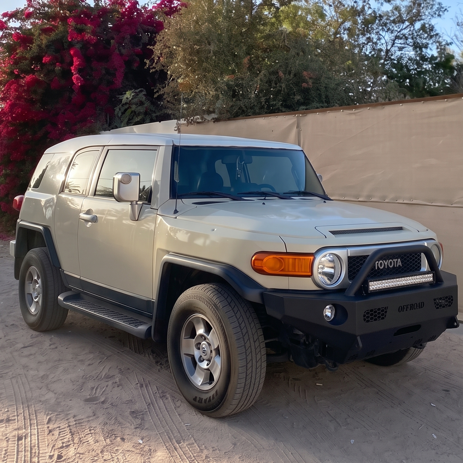 FJ Cruiser Off-Road Front Bumper – Model 4 (Fiberglass)