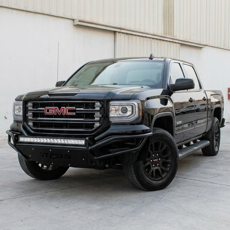 Sierra 2016-2018 metal off-road bumper model 1
