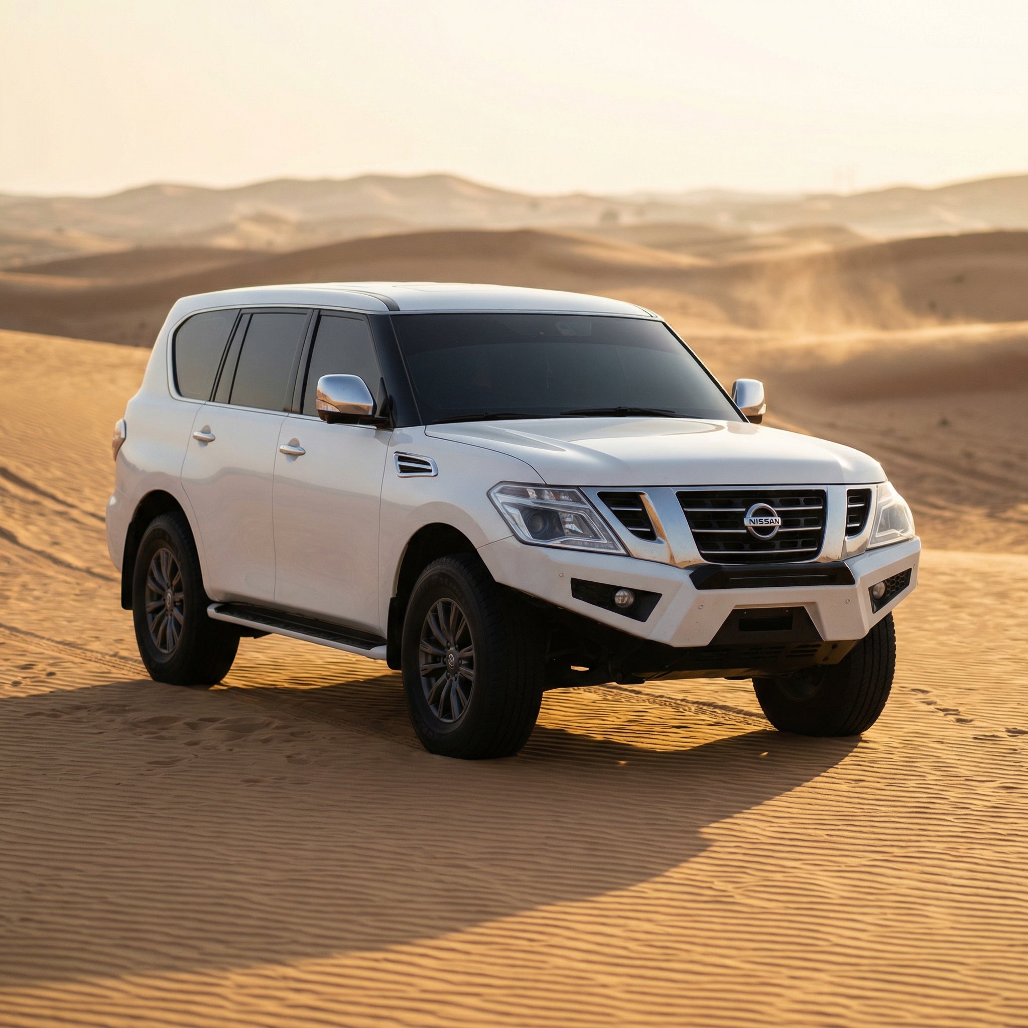 Nissan patrol y62 off-road short front bumper-9