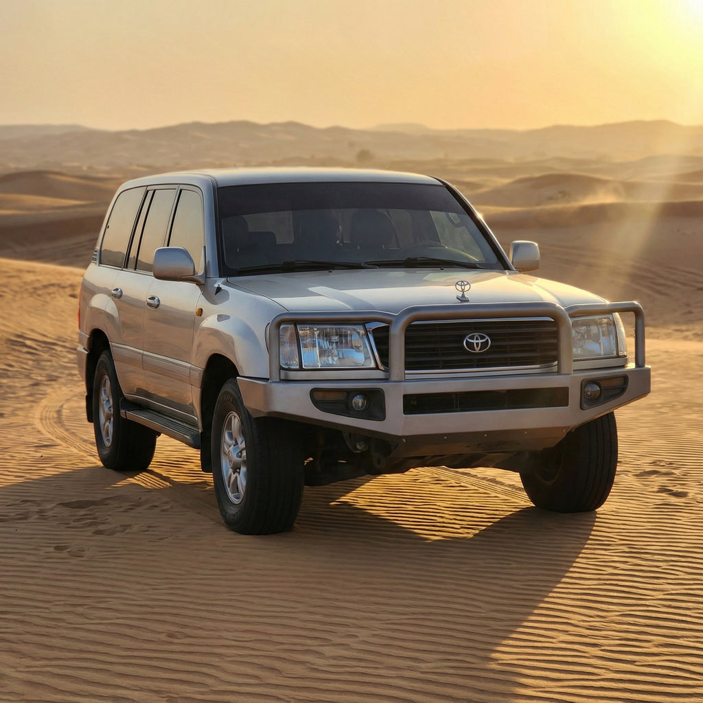 Landcrusier Station front off-road bumper Bunazarat-1 1998-2007