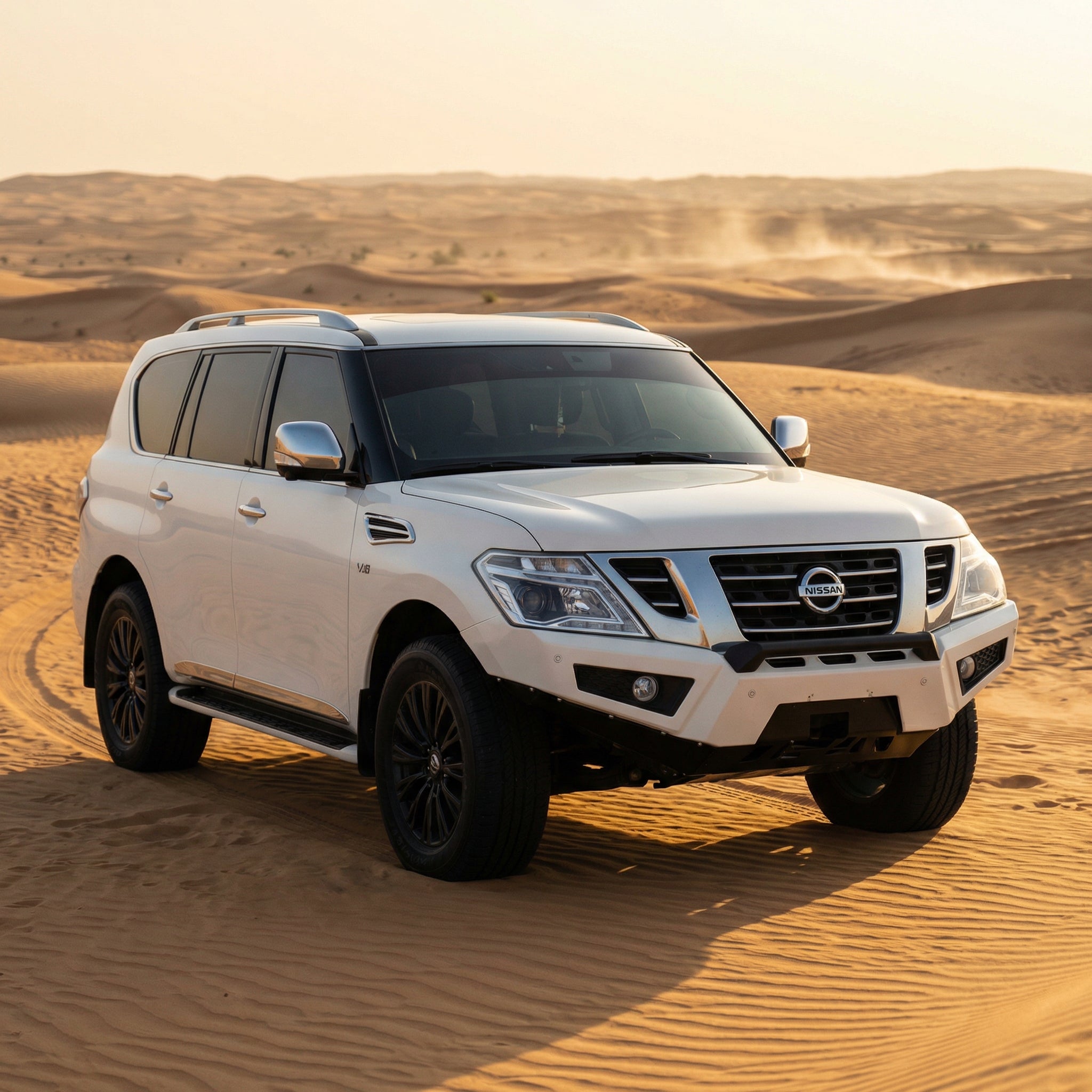 Nissan patrol y62 off-road short front bumper-8