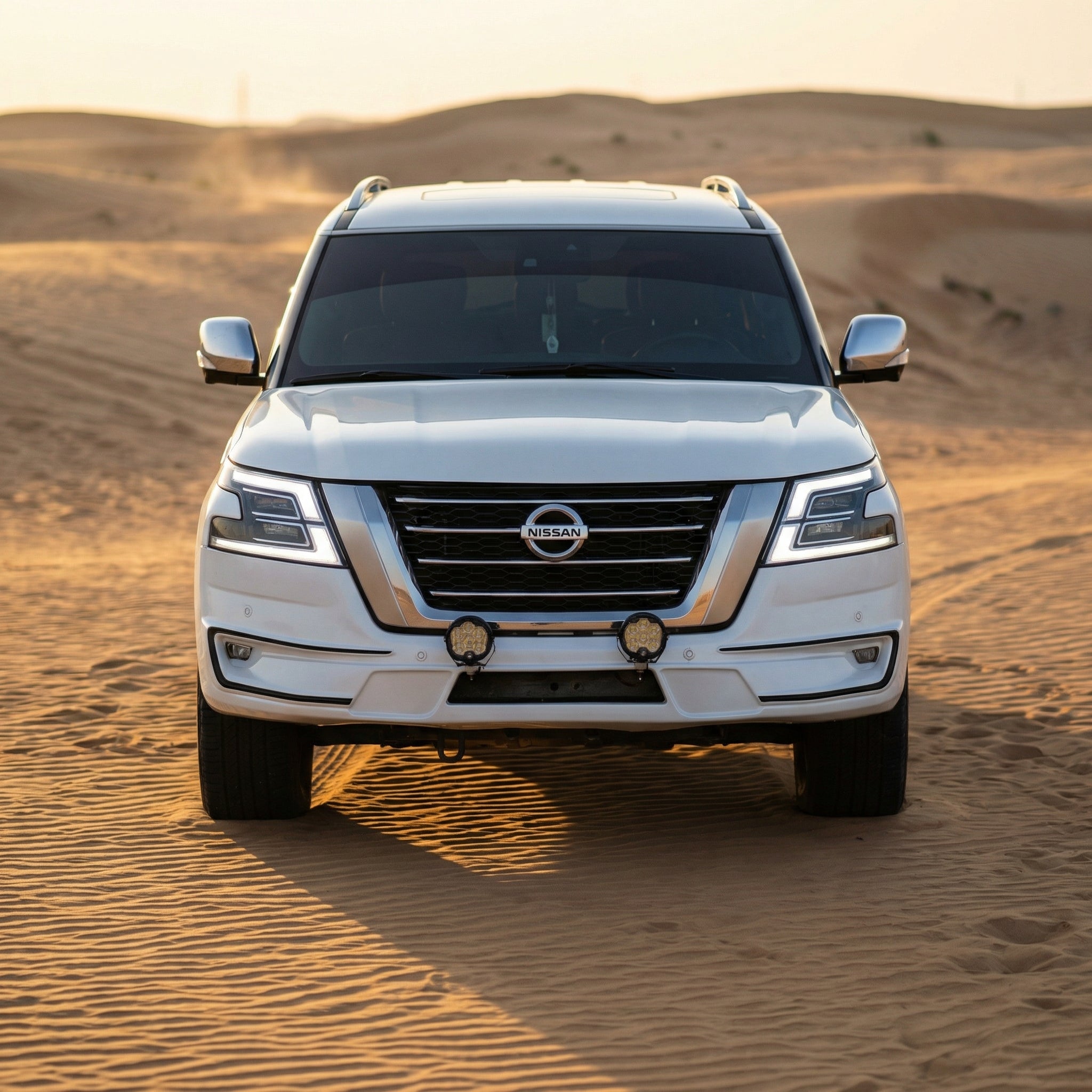 Nissan patrol y62 off-road short front bumper-5