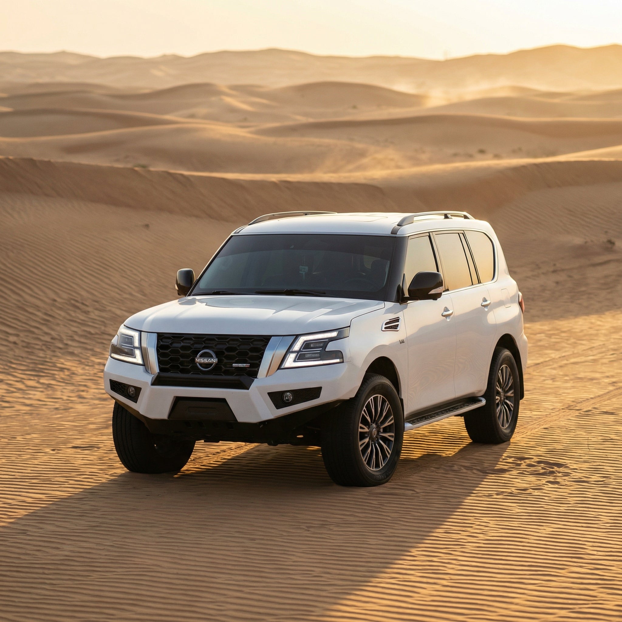 Nissan patrol y62 off-road short front bumper-1