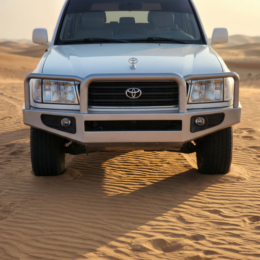 Landcrusier Station front off-road bumper Bunazarat-1 1998-2007