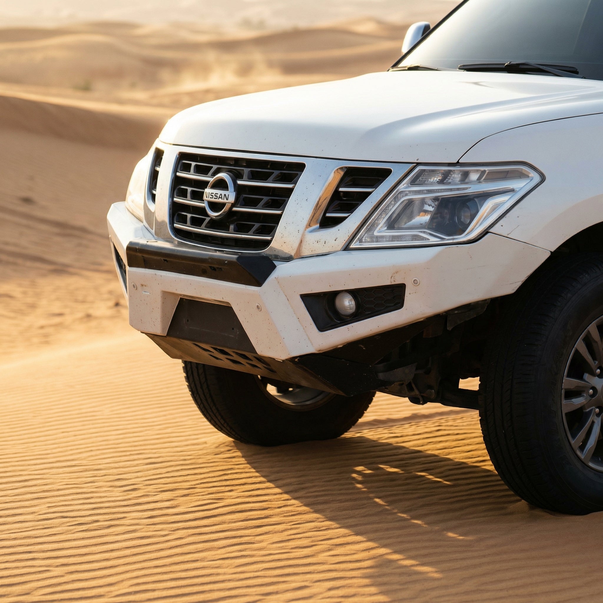 Nissan patrol y62 off-road short front bumper-9