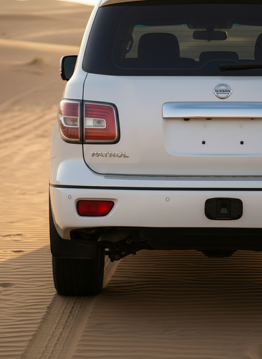 Nissan patrol y62 off-road short rear bumper-1 2010-2019