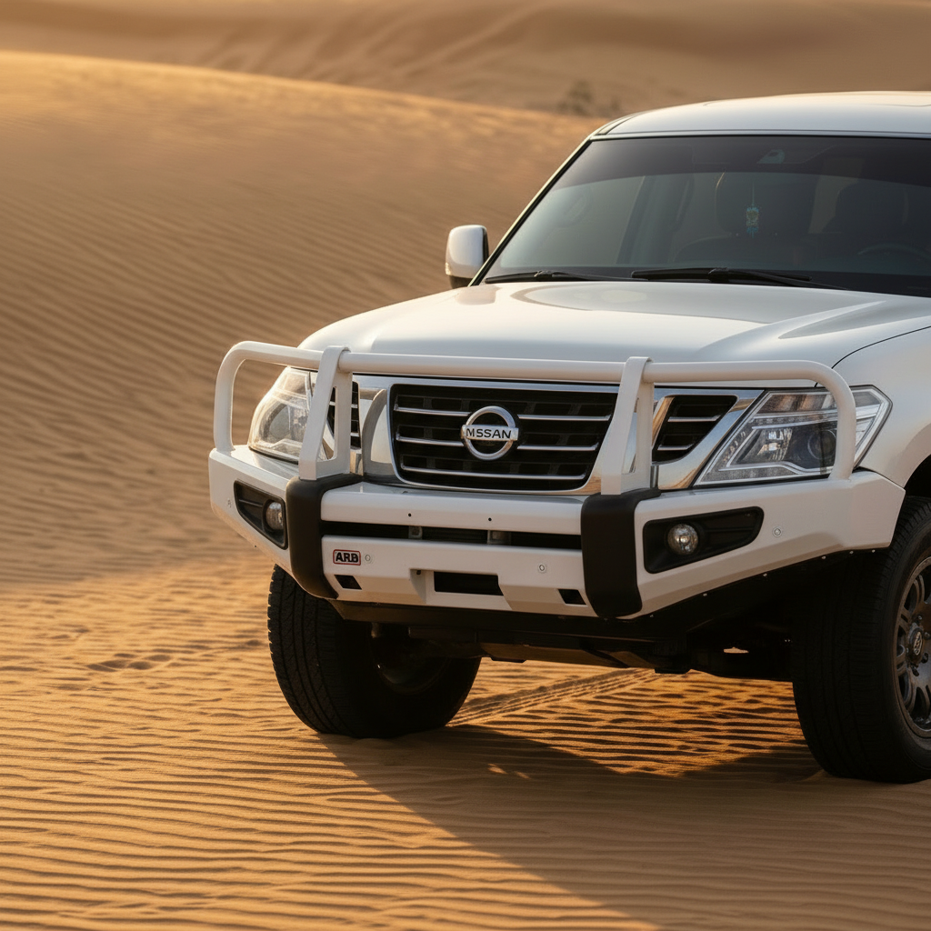 نيسان باترول Y62 للطرق الوعرة، مصد أمامي نازارات - 6 موديلات 2010-2019