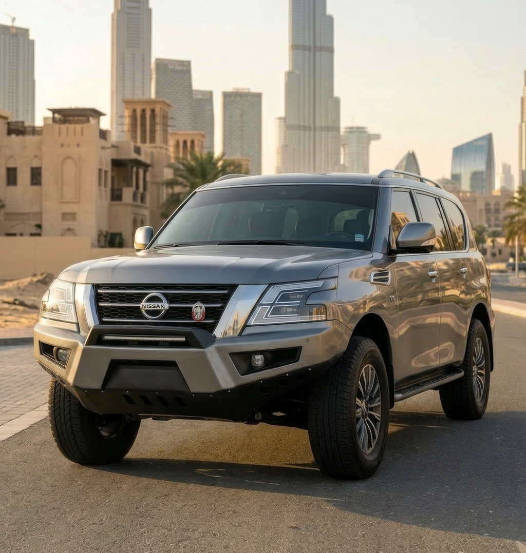 Nissan Patrol Y62 Off-Road 2020–2024 – Short Front Bumper 10