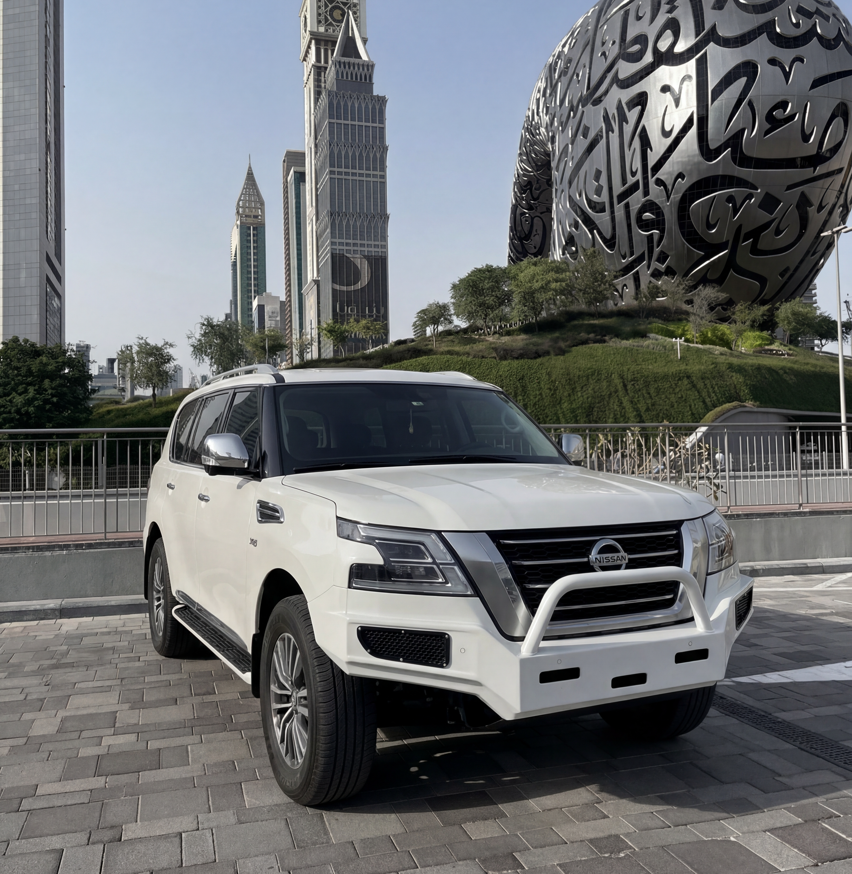 Nissan Patrol Y62 Off-Road 2020–2024 – Short Front Bumper 11