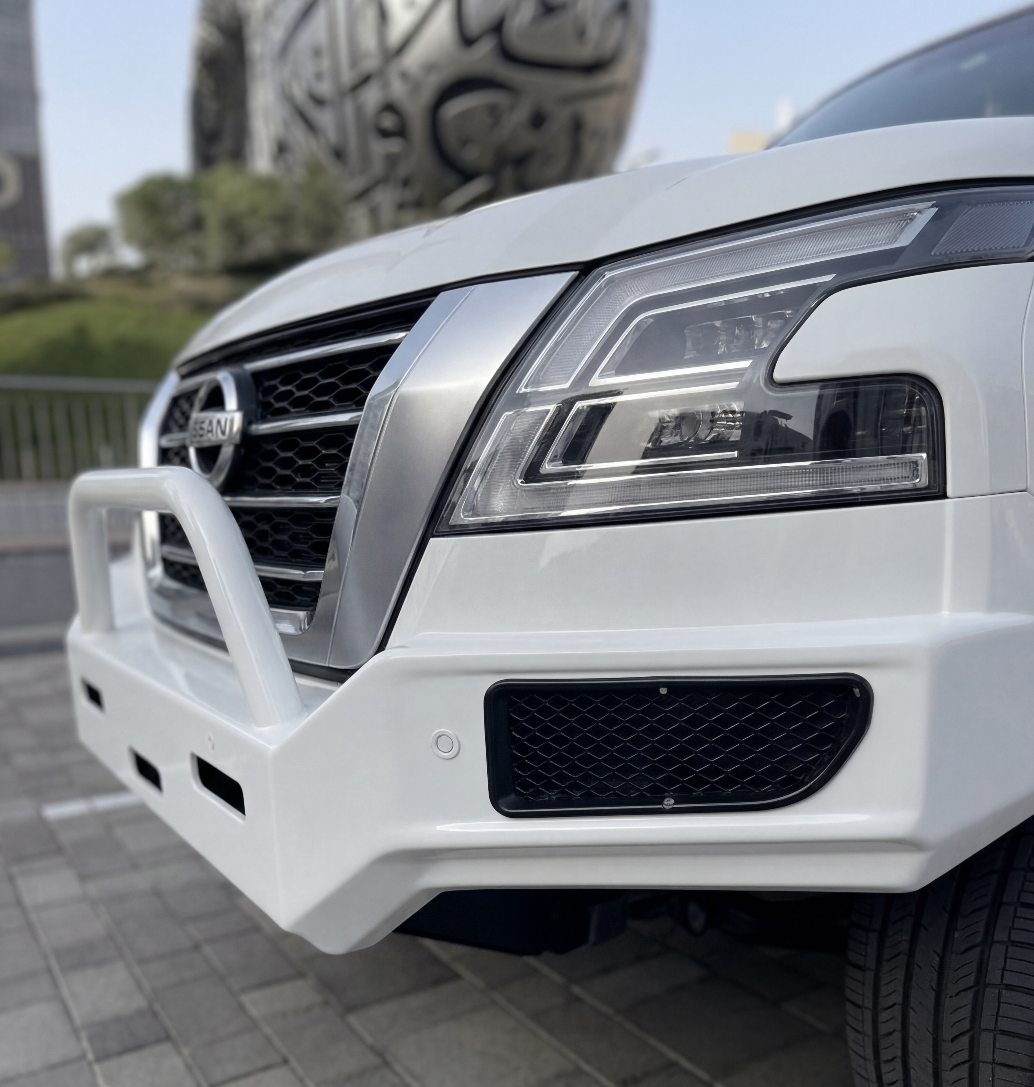 Nissan Patrol Y62 Off-Road 2020–2024 – Short Front Bumper 11