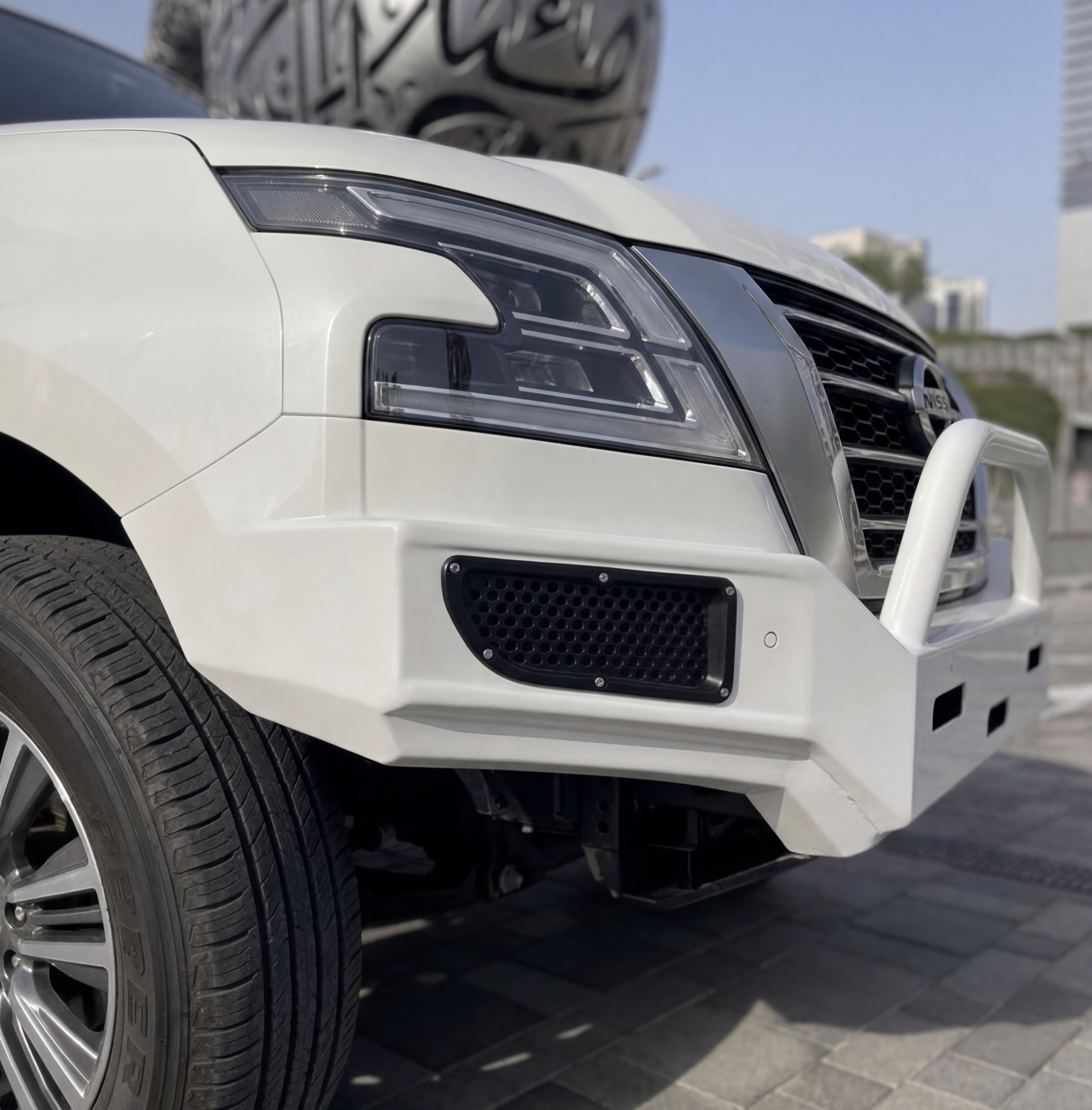 Nissan Patrol Y62 Off-Road 2020–2024 – Short Front Bumper 11