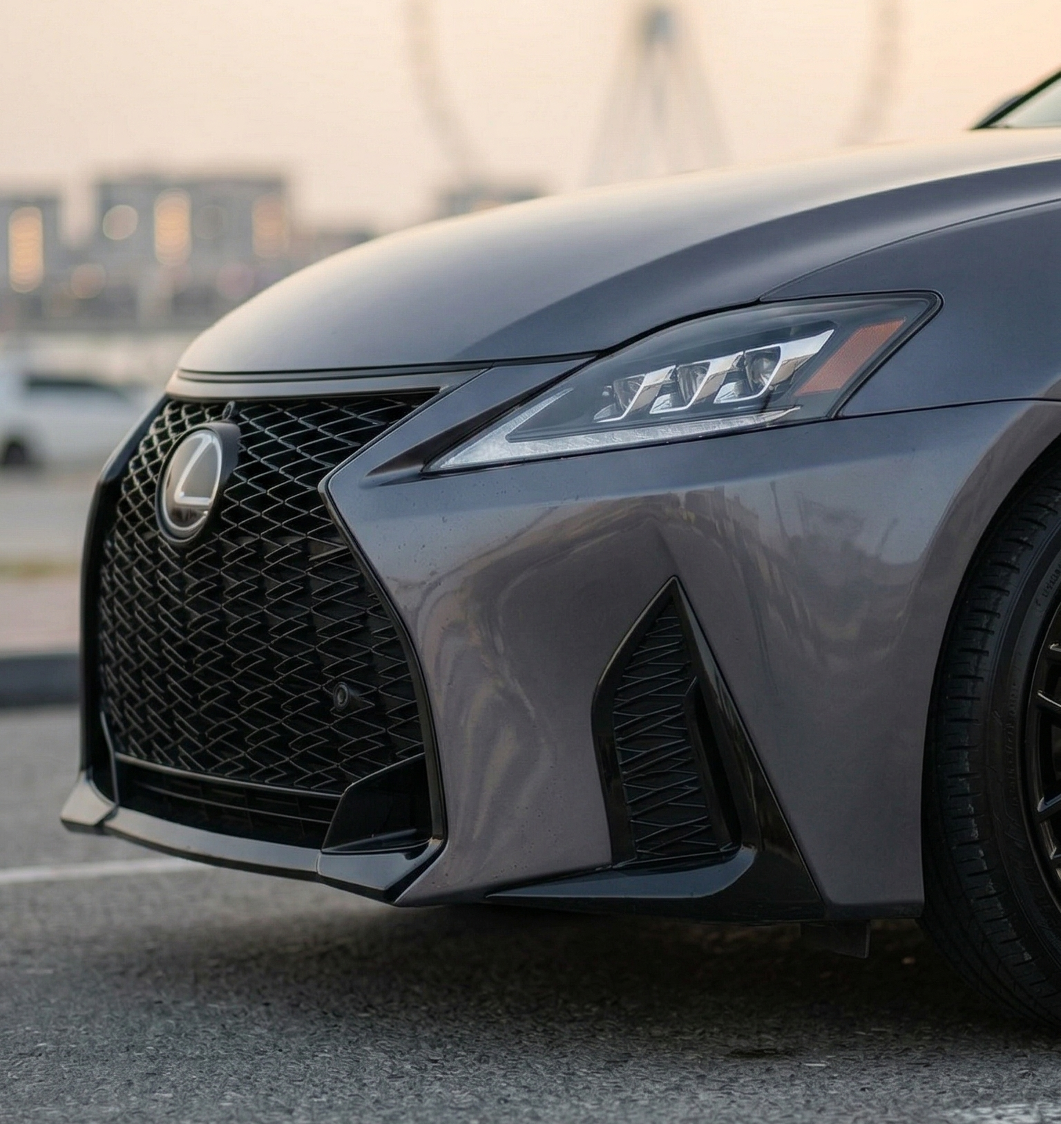 Lexus IS 2006–2013 Front Bumper – 2023 Facelift Look
