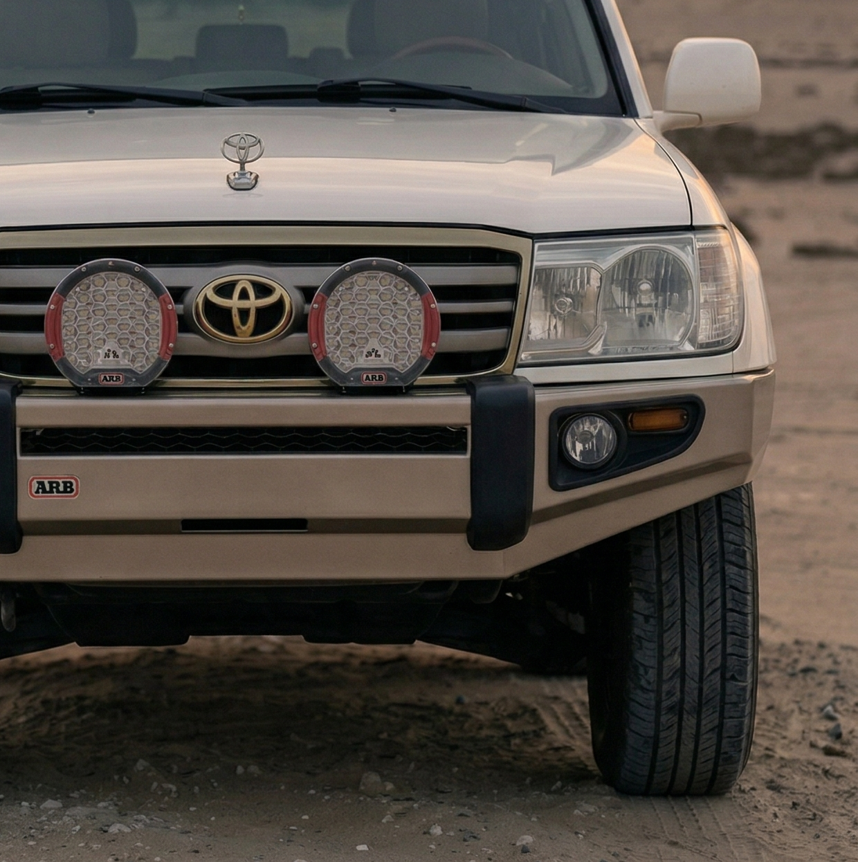 Landcrusier Station front off-road bumper model-4 1998-2007